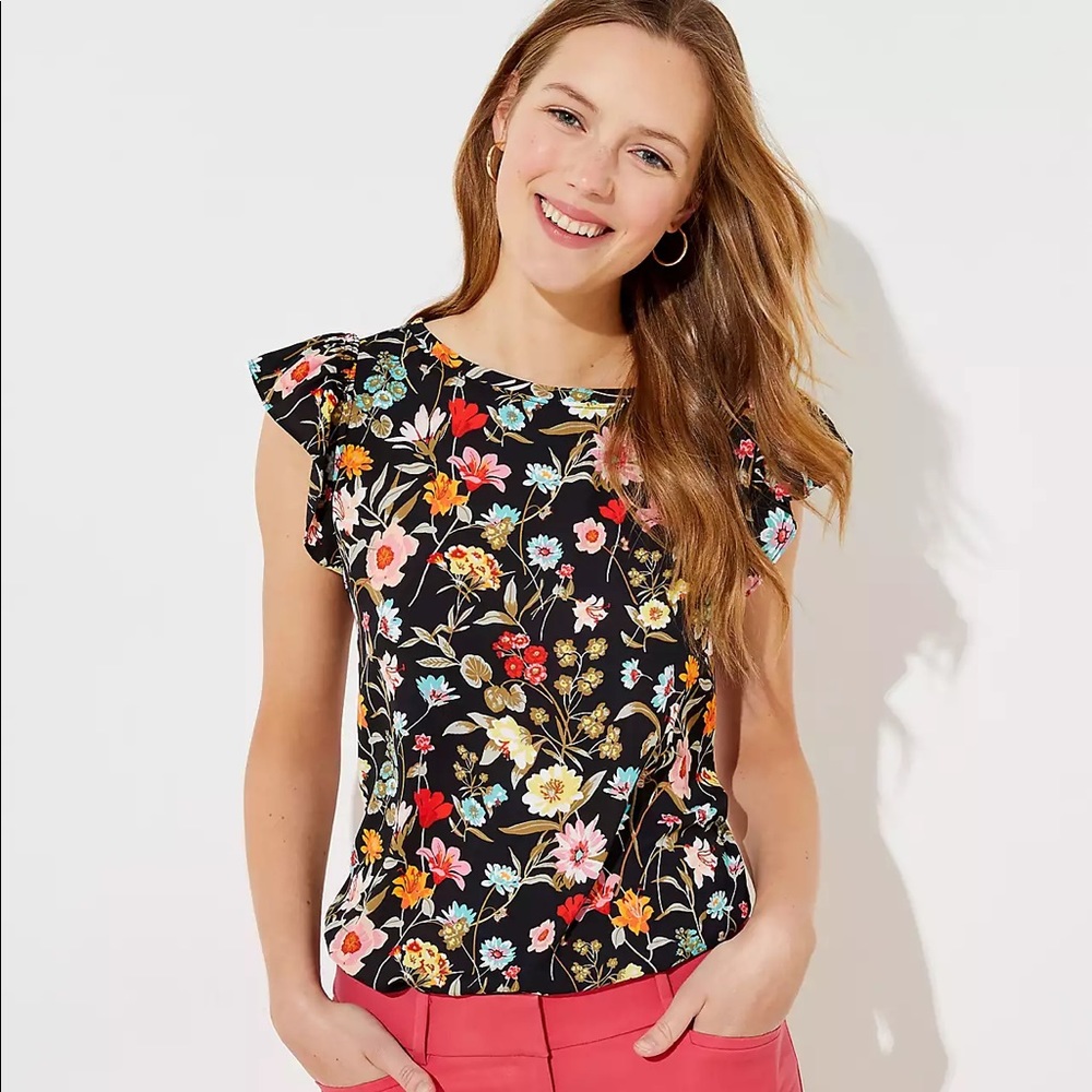 Loft floral top.